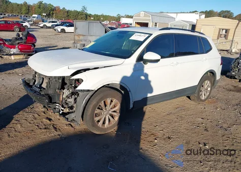2018 Volkswagen Tiguan 2.0T S from USA, damaged, VIN 3VV0B7AX7JM118707